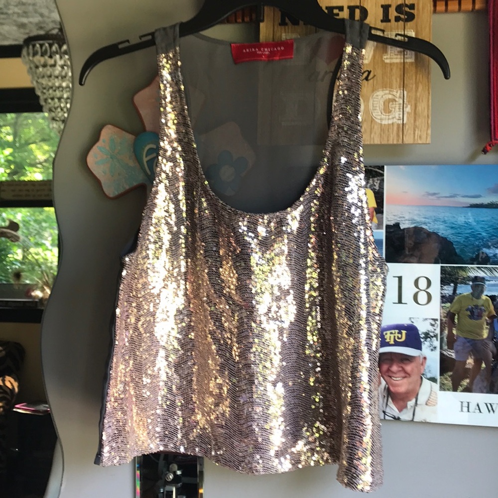 Akira Chicago red label Sequined Tank